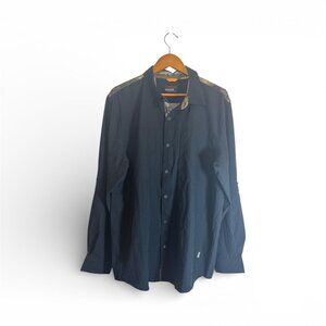 Magellan Outdoors Hunt Gear L/S Button Up Realtree Camo Shirt Men's L